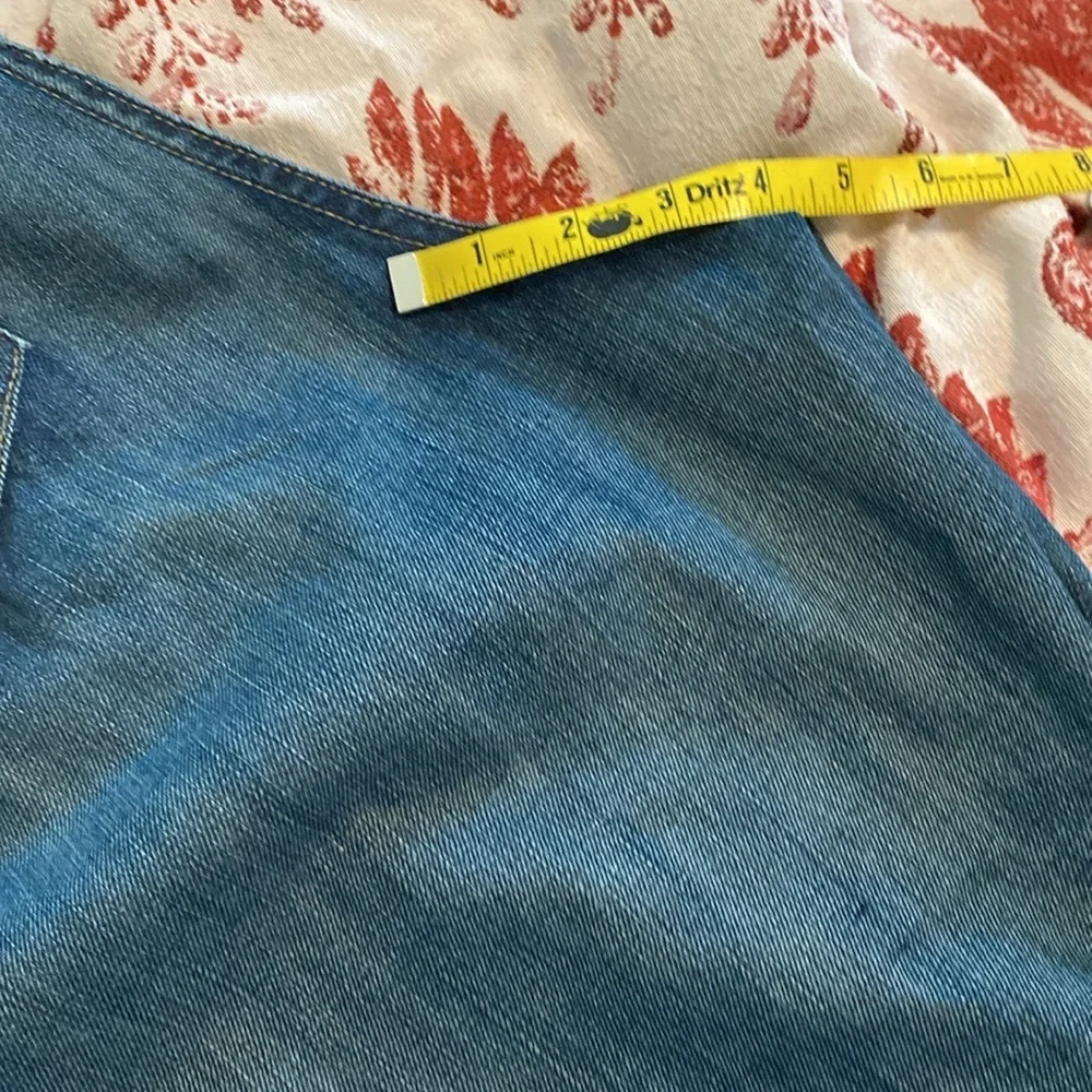 Plus Size Authentic Ralph Lauren Denim Patchwork Jeans - Picture 12 of 14